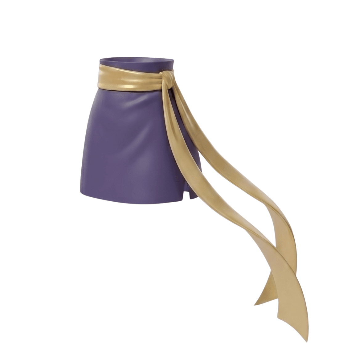 Isolated skirt chunk