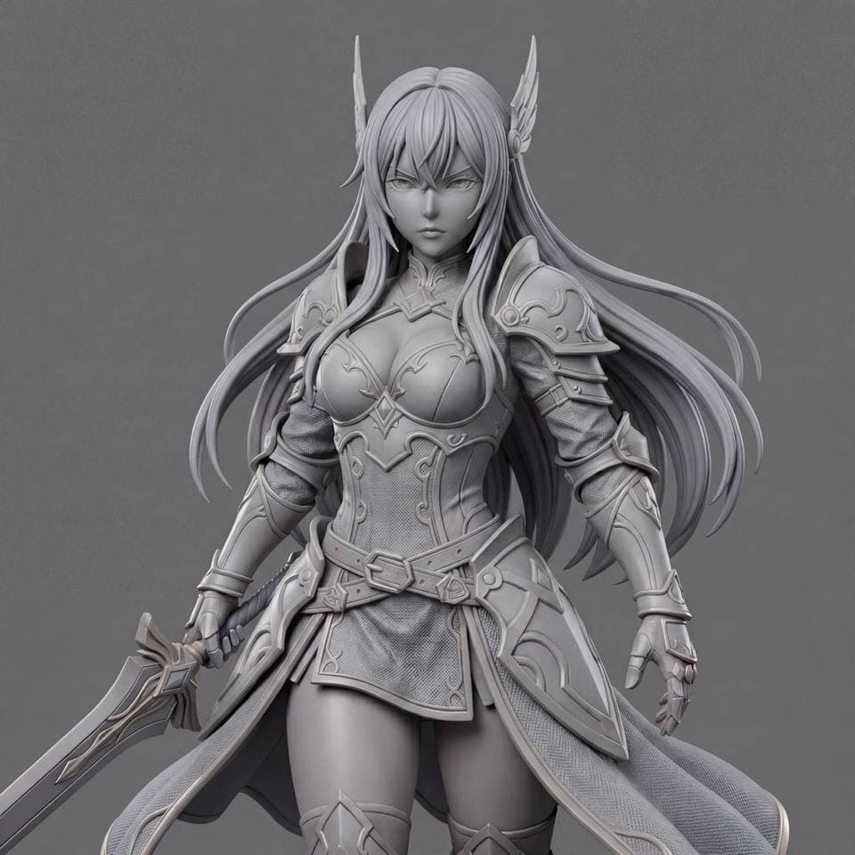 Anime — bare mesh