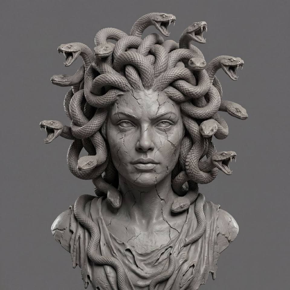 Medusa — bare mesh