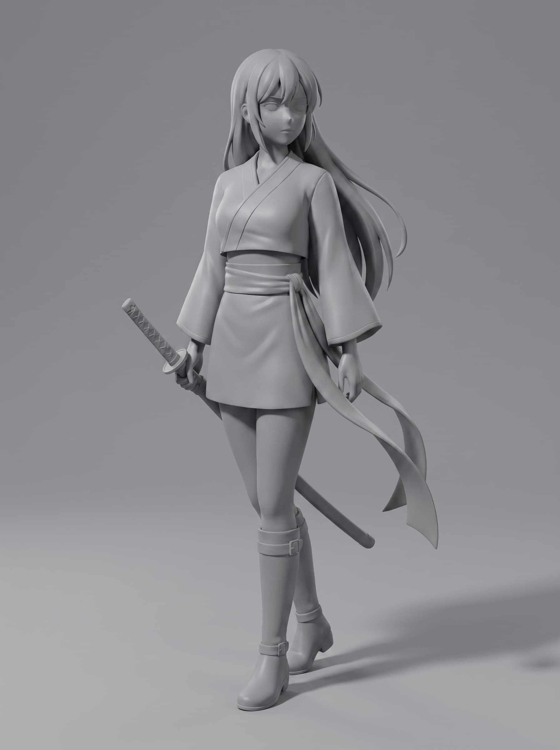 Final Forge3D mesh of the character